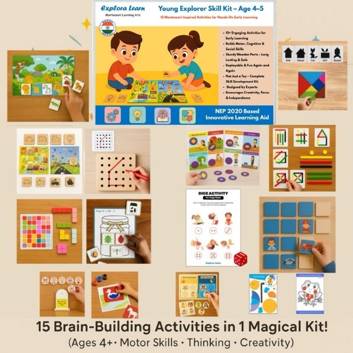 Montessori Kit 4+ Years